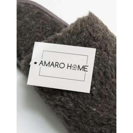 Men's slippers Amaro Home, size 42-44, black color-7