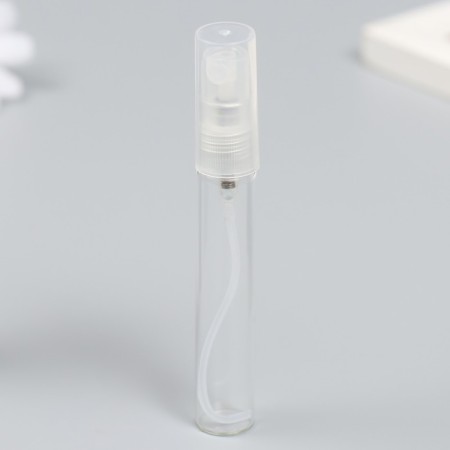 Spray bottle with a spray spray "Transparent" 8 ml set of 4 pcs 1.2x1.2x9 cm-1