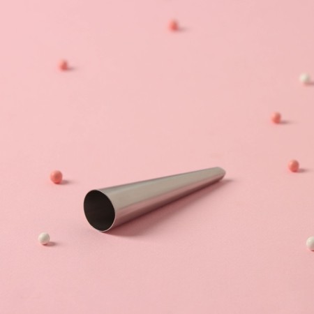 Confectionery nozzle for filling Konfinetta "Muffin", D = 1.7 cm, output d = 0.6 cm, stainless steel-1