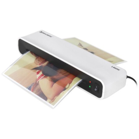 Brauberg L460-W white laminator, A4, film thickness 75-125 μm, speed 30 cm/min 532269-11