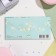 An envelope for money "tenderness, love, inspiration!" Glitter, Congrev, snowdrops, 17x8 cm