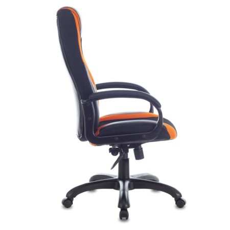 Gaming armchair Brabix Premium Rapid GM-102, eco-leather/fabric, black/orange-2