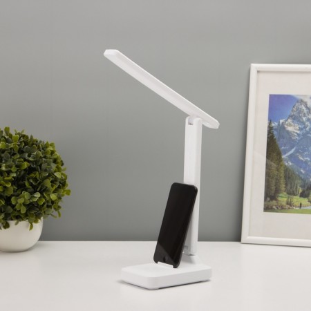 Table lamp with a stand for the phone "Uno" 4W LED USB 2700-6500k White-5