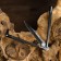 Buratino butterfly knife steel - 420, handle - steel, 19 cm