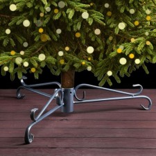 Stand for the Christmas tree d = 4 cm, twisted, color mix