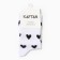 Women's socks kaftan "hearts" size 36-39 (23-25 ​​cm)