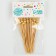 Wooden skewers "balls" set 24 pcs.