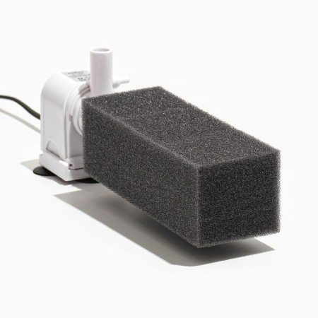 Rectangular sponge for the filter, series F, 5.5 x 6 x 17 cm, gray-5