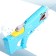Water blaster "Shark", works on the battery, the color is blue
