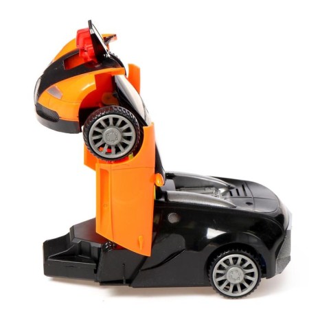Robot Radio -controlled "Sports", transforms, works from batteries, color mix-4