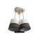 SELENA CHANGURE 3CHA27 40W white-gold 54x54x25 cm