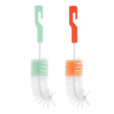 Brush for bottles, curved, mix