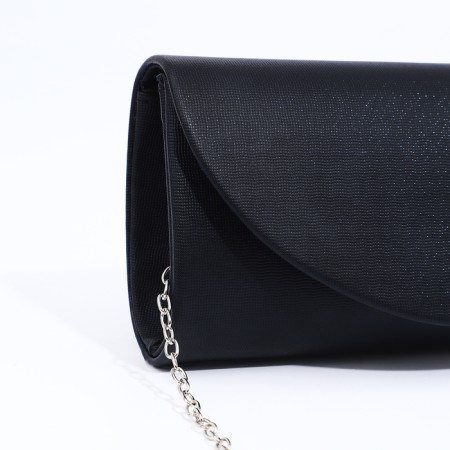 Magneta bag bag, long chain, black color-4