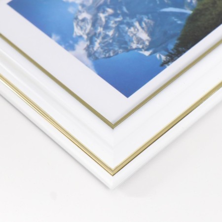 Photo frame Plastic "Office 2" 10x15 cm, white-2