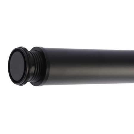 Furniture support, bar, tundra, 60x820 mm, black color-3