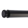 Furniture support, bar, tundra, 60x820 mm, black color