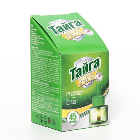 An additional bottle of mosquitoes "Taiga", without smell, 45 nights, 30 ml-1