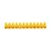 Klemic screw block KV-4 1.5-4, current 3 A, polypropylene yellow rexant (10 pcs.