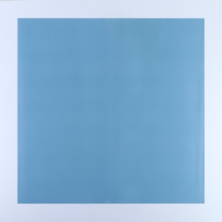 Flower film Two -way Packaging "Love You", Blue, 56 x 56 cm-1