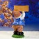Garden figure "Dwarf with a sign" Hello "20x29x60cm