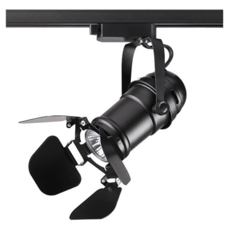 TRACK LOOK PORT 1-F, 1x50W GU10, Black Color Black