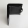 Male purse on magnet 3 in 1, department for auto documents, passports, black color