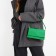 Bag Women's Baget on the valve, green color