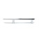 The knife pen "Knife" Cappio RSC002, m/o 76 mm, color chromium