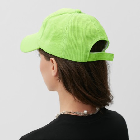 Women's cap minku, green color, size 56-58-2