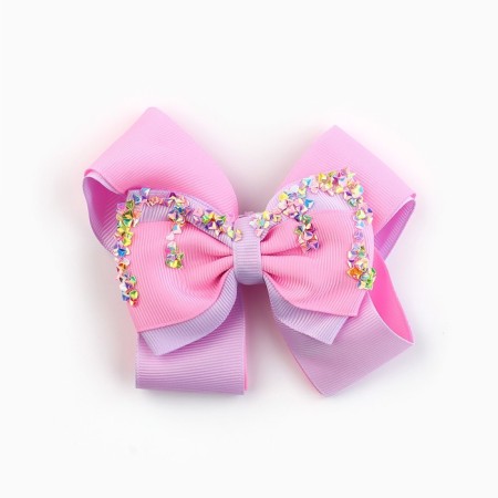 Outlet. Hair bow on a hairpin, 12 cm, Minnie Mouse-1