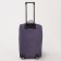 Road bag on wheels, a lightning department, with an increase, an outer pocket, a long belt, the color is gray