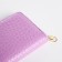 Women's wallet with lightning, lilac color