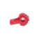 Connector T-shaped, puncturing type, under the wire 0.5-1.5 mm2, red, set 10 pcs