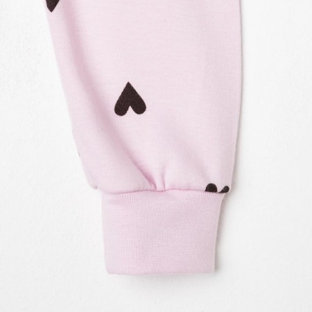Set: jumper, pants crumb I "Cute", pink, height 80-86 cm-6