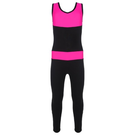 Combines for gymnastics and dancing Grace Dance, p. 32, black color/fuchsia-4