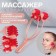 Facial masster "Four wheels", 25 × 9 × 7 cm, orange/red color
