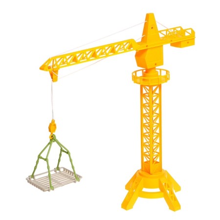 Set of game "Construction", crane and special equipment-4