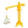 Set of game "Construction", crane and special equipment