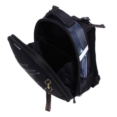 School backpack 38 x 30 x 16 cm, ergonomic back, stavia "plane"-8