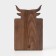 Wild Kitchen -Bull Board Board, 34.5 × 21.5 × 2.5 cm, Dark Book