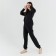 Women's costume (sweatshirt, trousers) minku: Casual Collection Black color, size 42