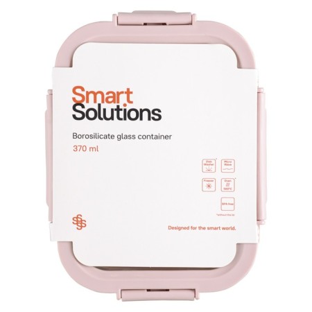 Container for baking, storage and carrying of products in the cover Smart Solutions, 370 ml, pink color-5