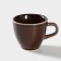 Porcelain coffee coffee "Watercolor", 70 ml, brown color
