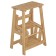 Stool- ladder, 455x310x616, beech