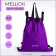 Bag for screed shoes, outer pocket, textura, lilac color