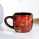Mug "Form" 0.2l / 7.5x8.5cm, Mac on black