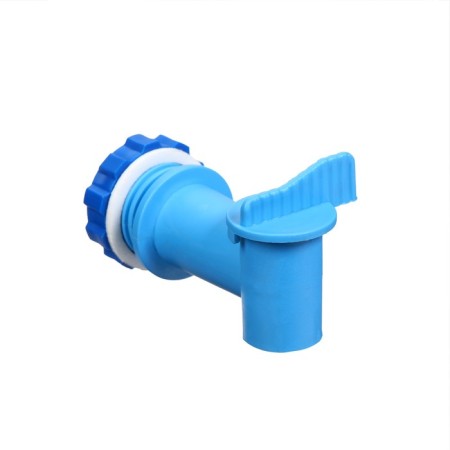 Tap for tank, barrels, canists, d = 24 mm, blue