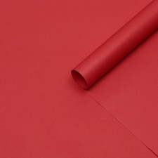 Бумага упаковочная крафт "Красный",50 х 70 см