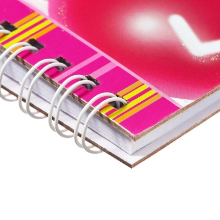 Notebook in a gift box, on a lock A6, 50 sheets, line, anime mix-8