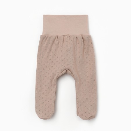 Baby sliders with closed legs, beige color, height 56-3